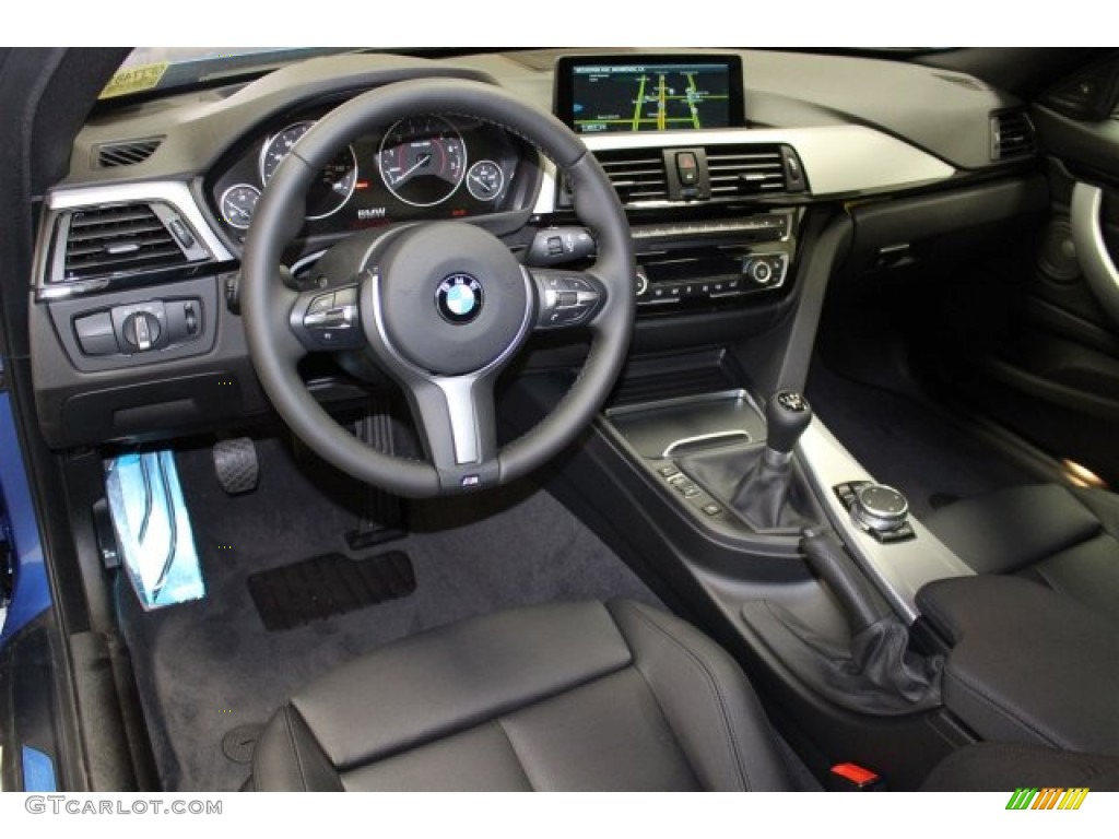 Black Interior 2016 BMW 4 Series 435i Coupe Photo #107741610