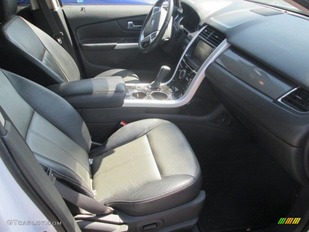 2012 Edge Sport - White Platinum Metallic Tri-Coat / Charcoal Black/Silver Smoke Metallic photo #3