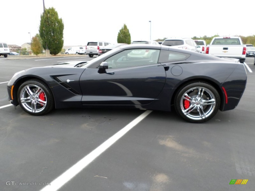 Night Race Blue Metallic 2016 Chevrolet Corvette Stingray Coupe Exterior Photo #107741653