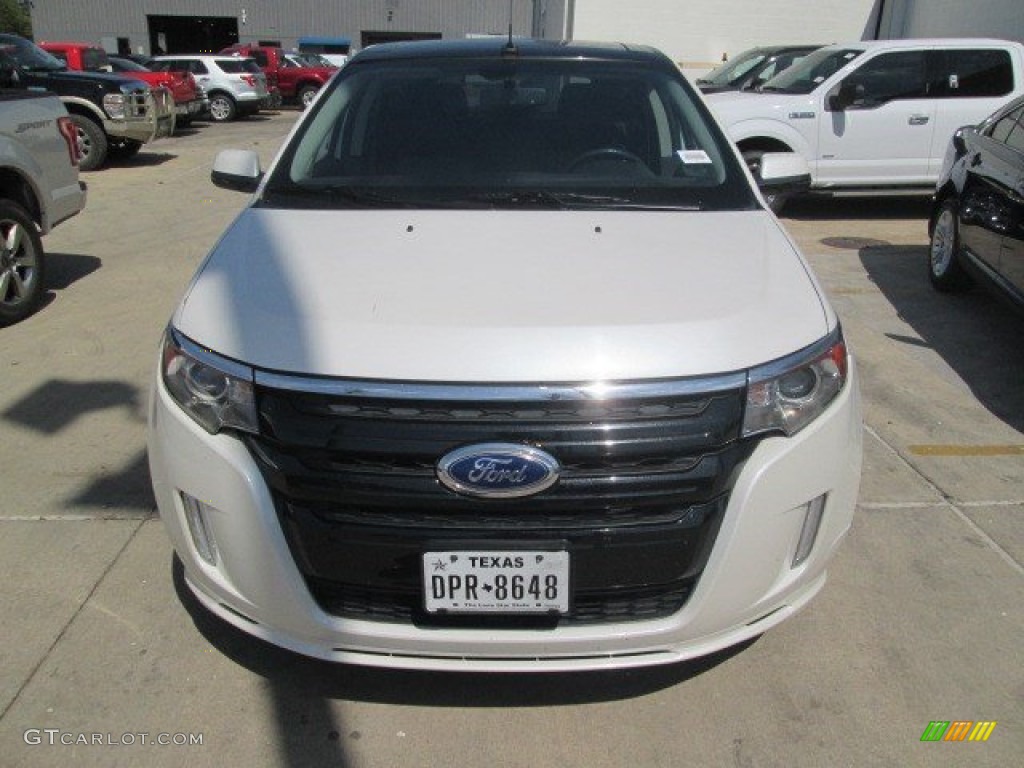 2012 Edge Sport - White Platinum Metallic Tri-Coat / Charcoal Black/Silver Smoke Metallic photo #18
