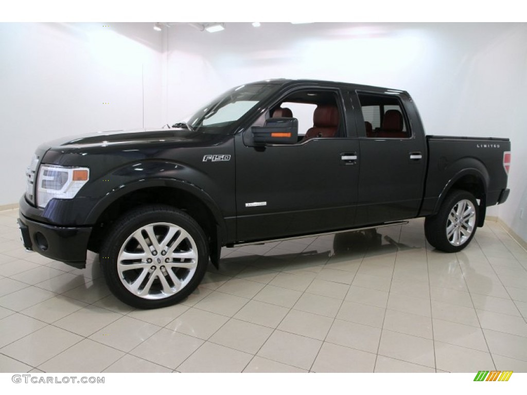 Tuxedo Black Metallic 2013 Ford F150 Limited SuperCrew 4x4 Exterior Photo #107742293