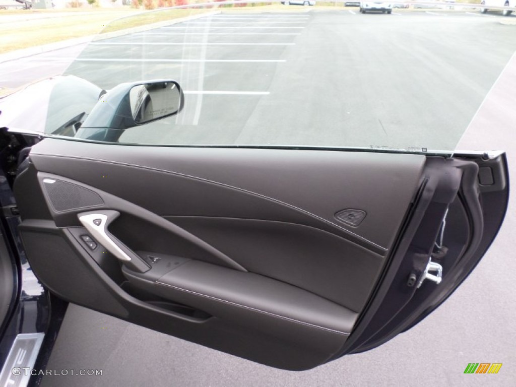 2016 Chevrolet Corvette Stingray Coupe Jet Black Door Panel Photo #107742368