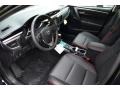 2016 Toyota Corolla Black Interior Interior Photo