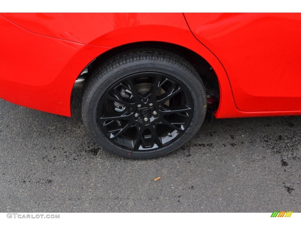 2016 Corolla S Special Edition - Absolutely Red / Black photo #9