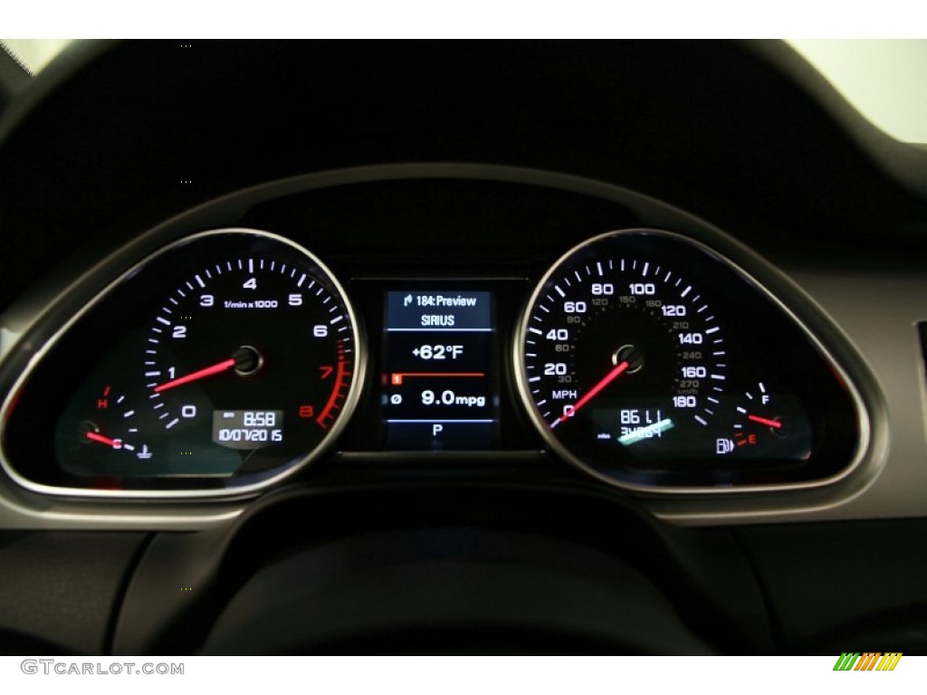 2013 Audi Q7 3.0 S Line quattro Gauges Photos