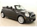 2013 Iced Chocolate Metallic Mini Cooper S Convertible  photo #1