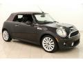 2013 Iced Chocolate Metallic Mini Cooper S Convertible  photo #2