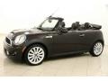 2013 Iced Chocolate Metallic Mini Cooper S Convertible  photo #5