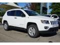 2016 Bright White Jeep Compass Sport  photo #4