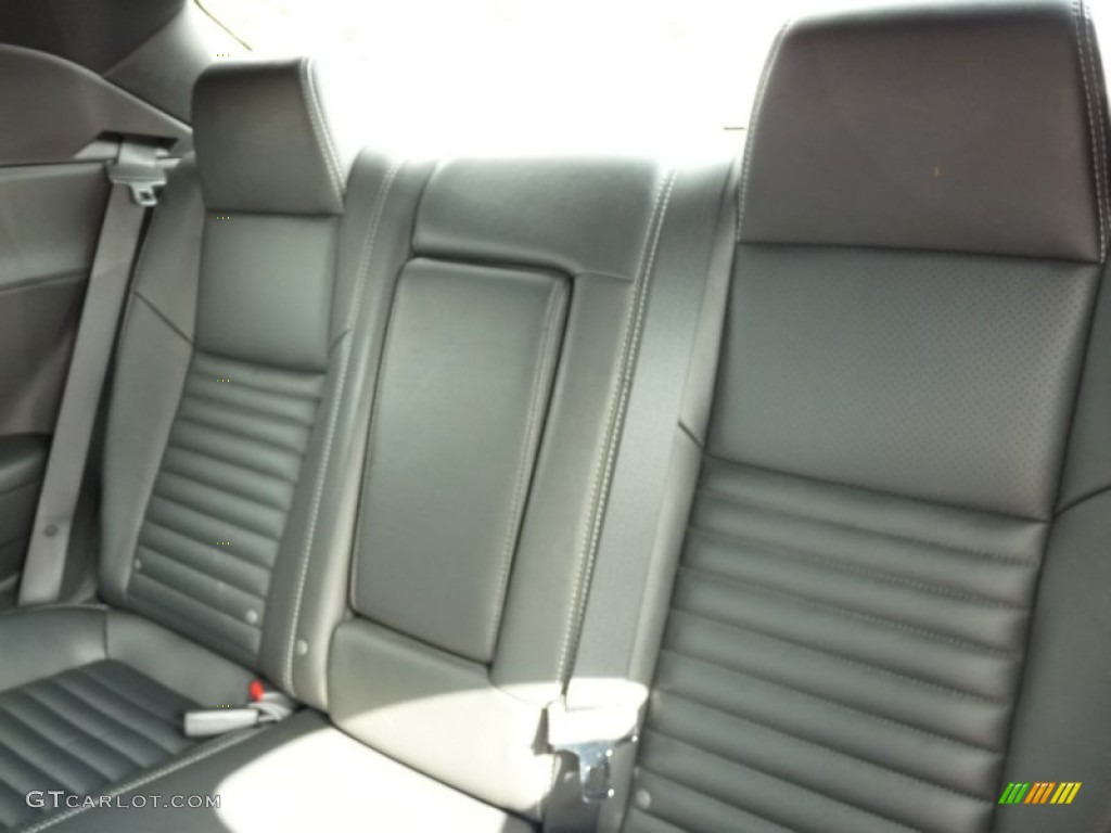 2010 Challenger R/T Classic - Brilliant Black Crystal Pearl / Dark Slate Gray photo #7