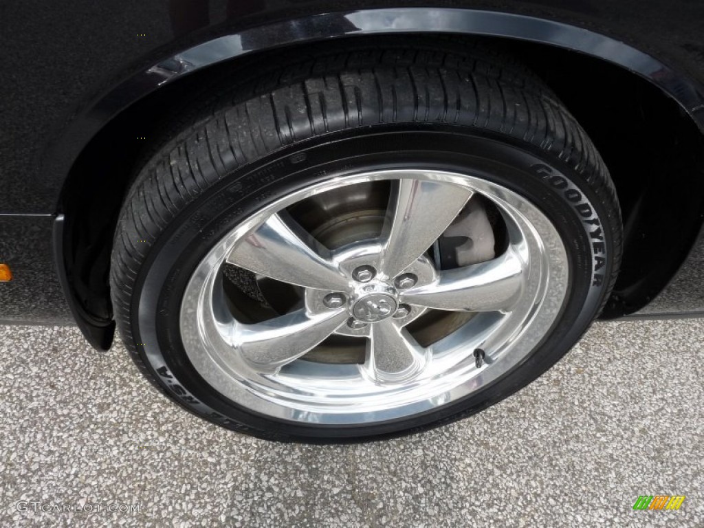 2010 Challenger R/T Classic - Brilliant Black Crystal Pearl / Dark Slate Gray photo #12