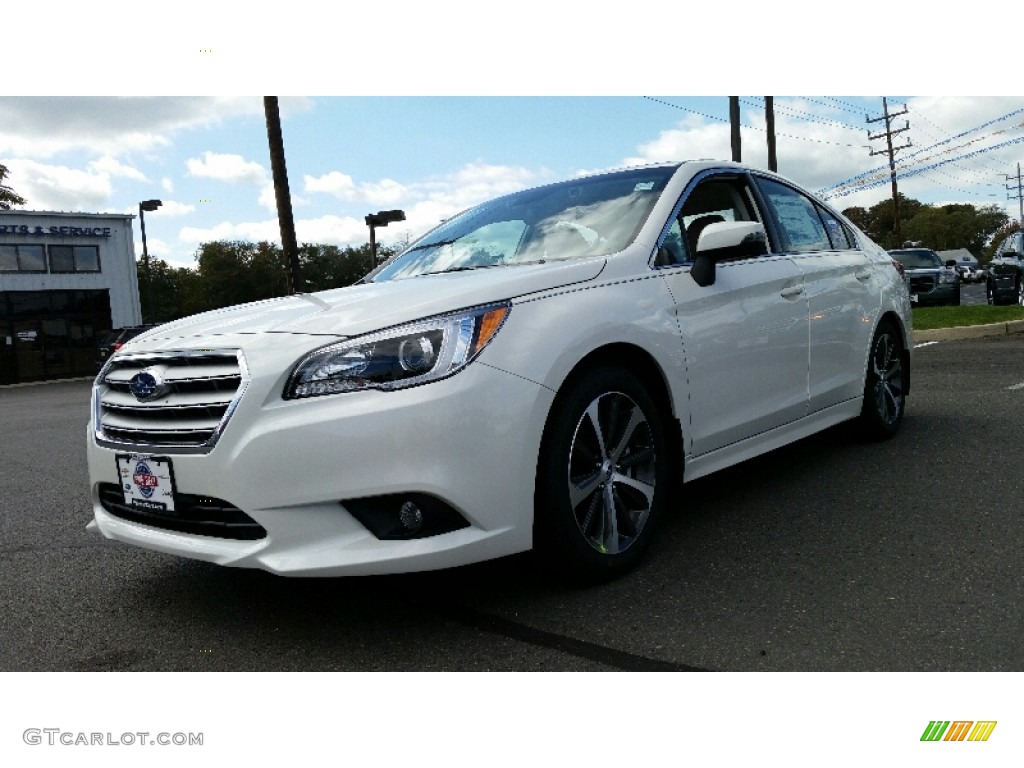 Crystal White Pearl Subaru Legacy