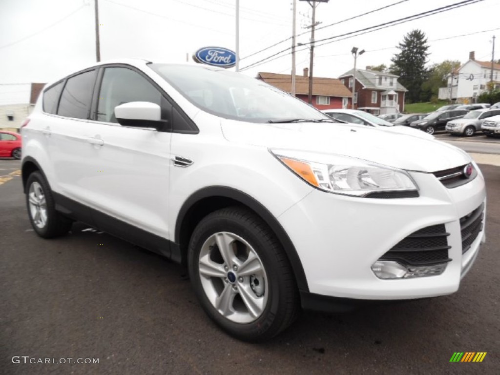 2016 Escape SE 4WD - Oxford White / Charcoal Black photo #3