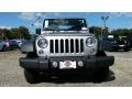 2015 Billet Silver Metallic Jeep Wrangler Sport 4x4  photo #2