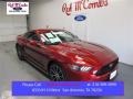 2015 Ruby Red Metallic Ford Mustang EcoBoost Coupe  photo #1