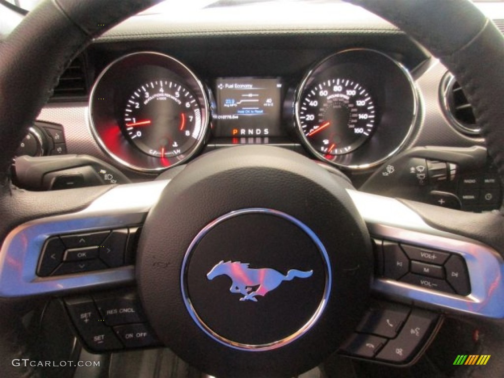 2015 Mustang EcoBoost Coupe - Ruby Red Metallic / Ebony photo #22