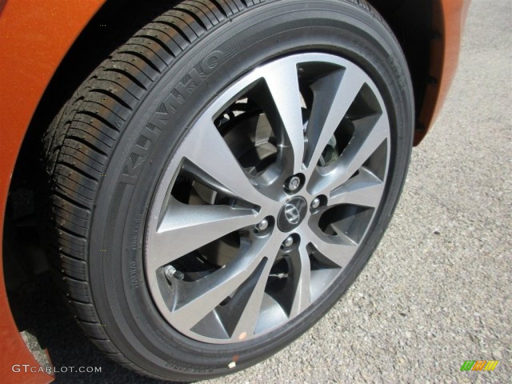 2016 Accent Sport Hatchback - Vitamin C / Black photo #3