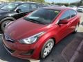 2016 Red Hyundai Elantra SE  photo #2