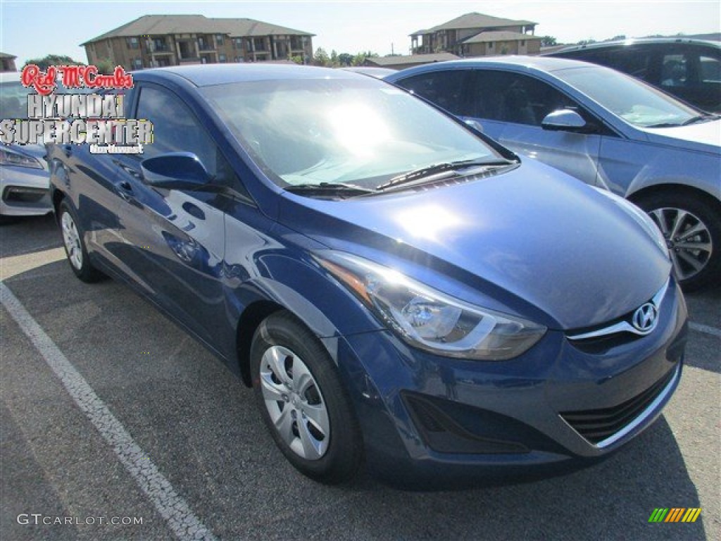 2016 Elantra SE - Blue / Gray photo #1