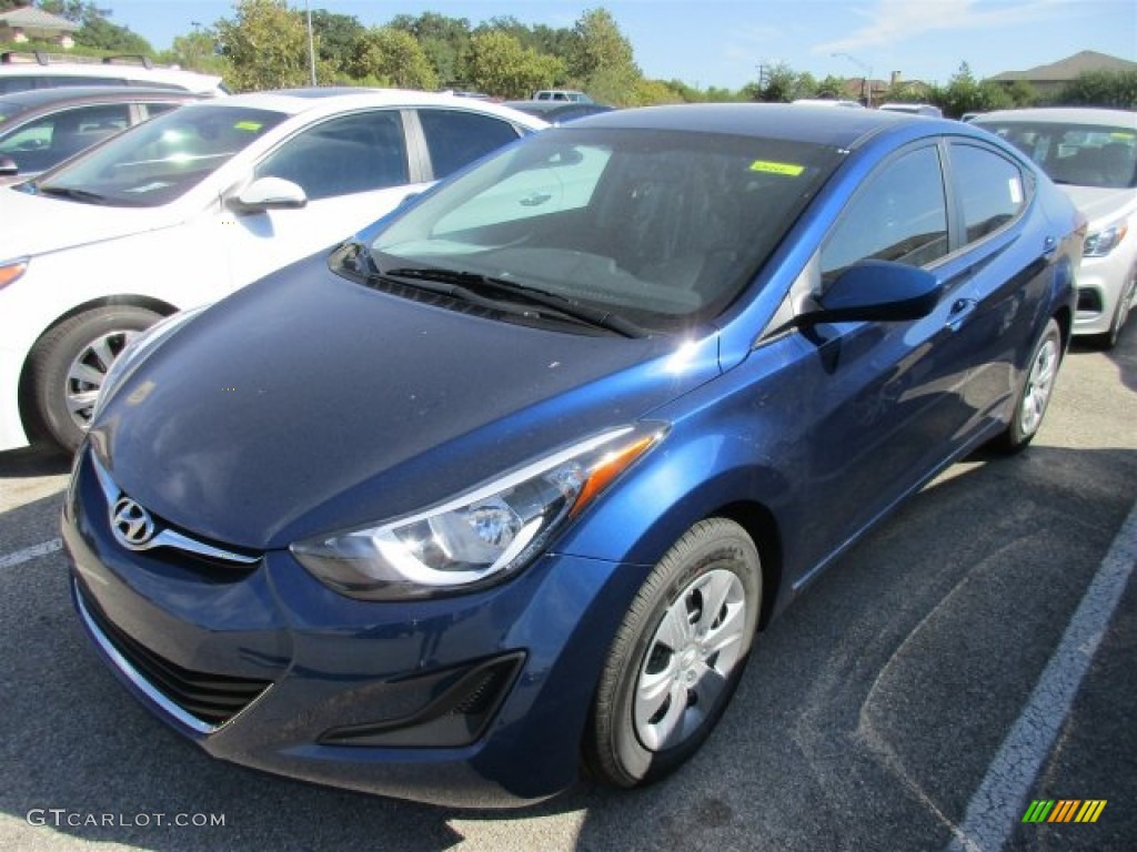 2016 Elantra SE - Blue / Gray photo #2