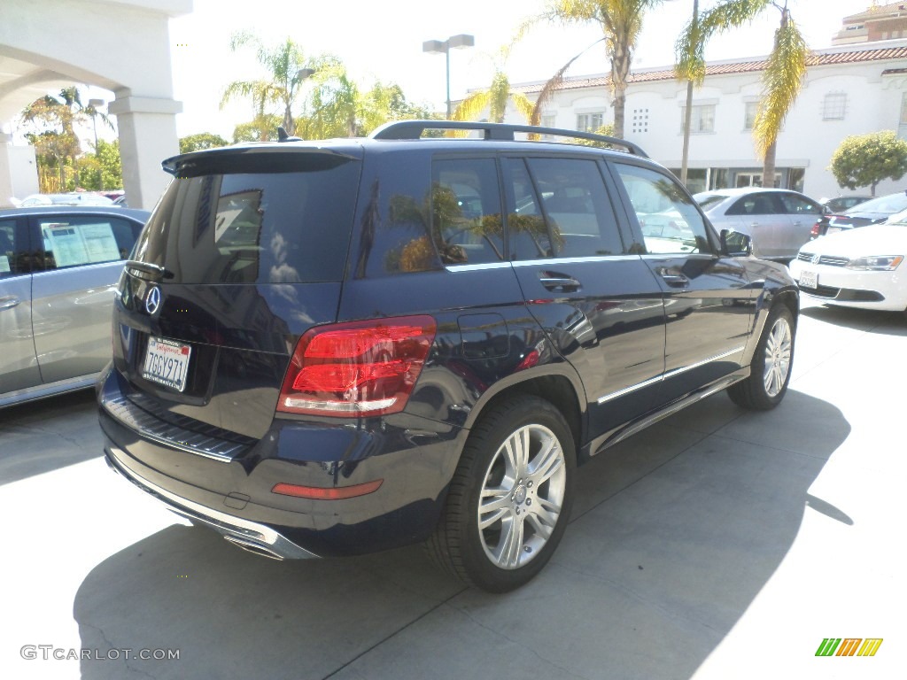 2014 GLK 350 - Lunar Blue Metallic / Almond Beige/Mocha photo #2