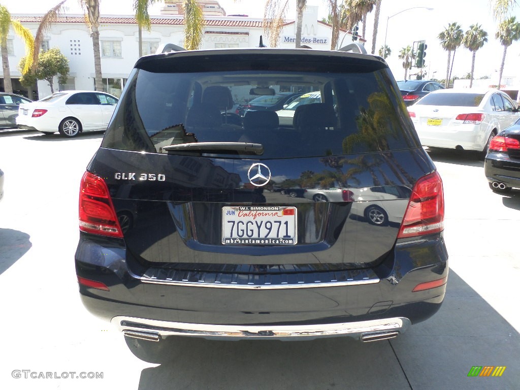 2014 GLK 350 - Lunar Blue Metallic / Almond Beige/Mocha photo #3