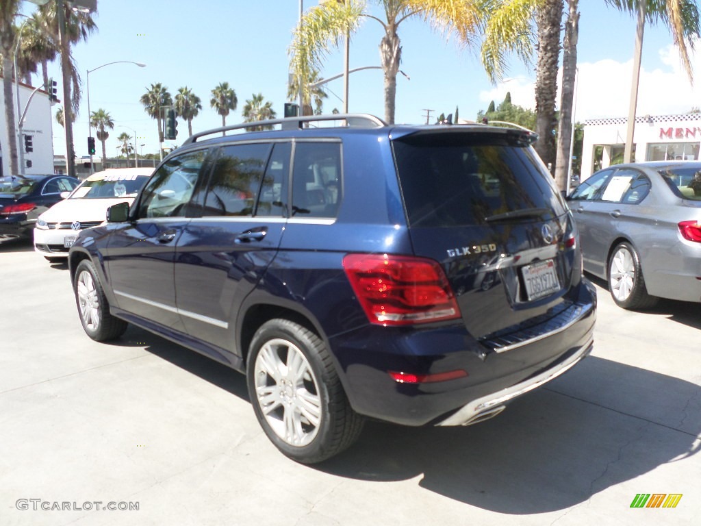 2014 GLK 350 - Lunar Blue Metallic / Almond Beige/Mocha photo #4