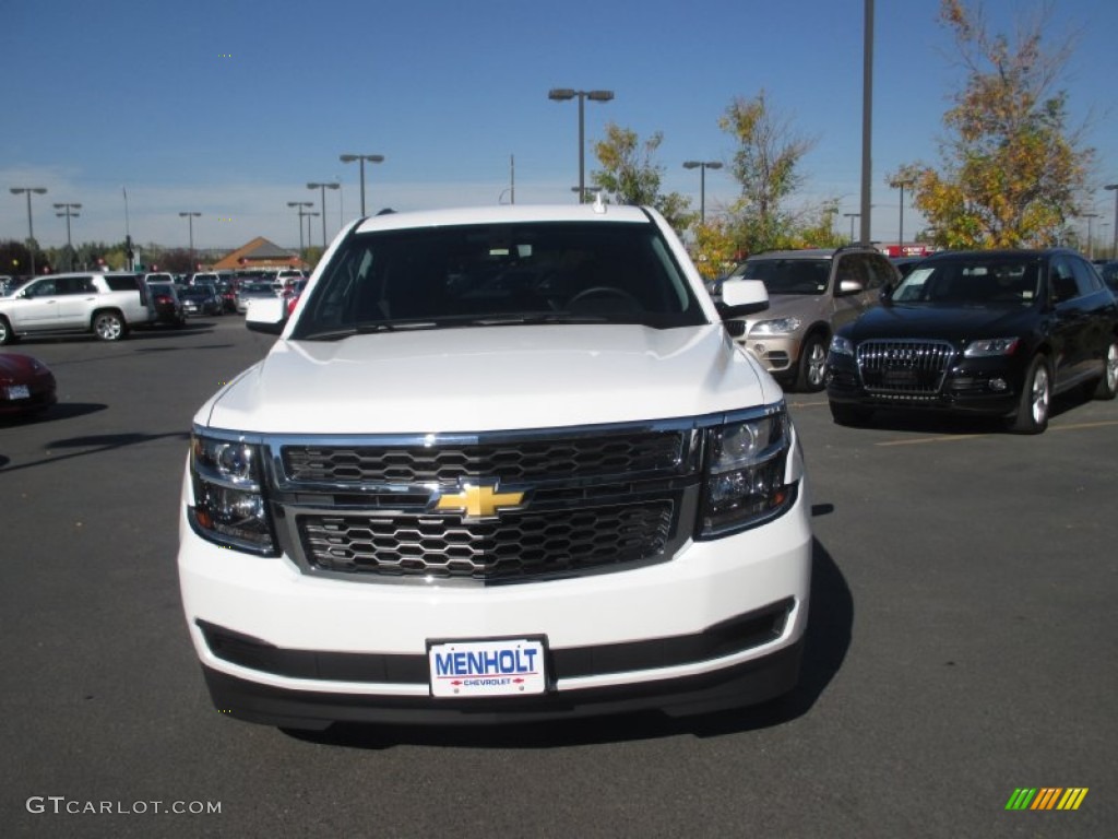 2016 Tahoe LS 4WD - Summit White / Jet Black photo #8