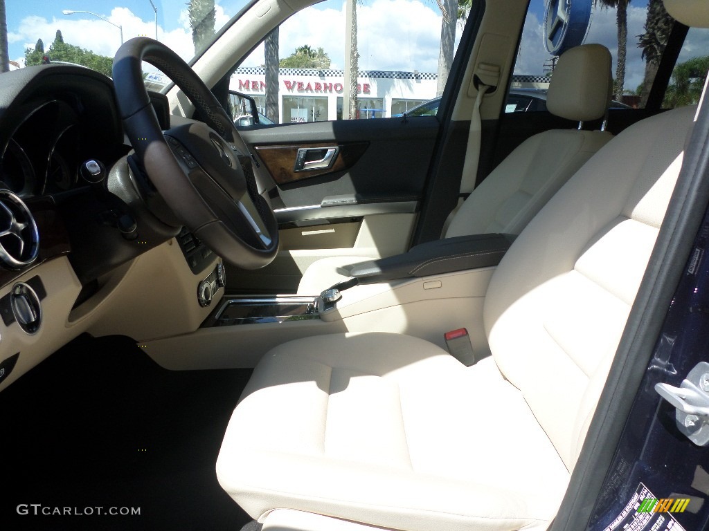 2014 GLK 350 - Lunar Blue Metallic / Almond Beige/Mocha photo #20
