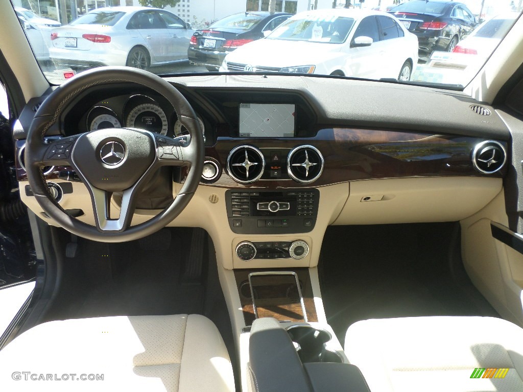 2014 GLK 350 - Lunar Blue Metallic / Almond Beige/Mocha photo #23