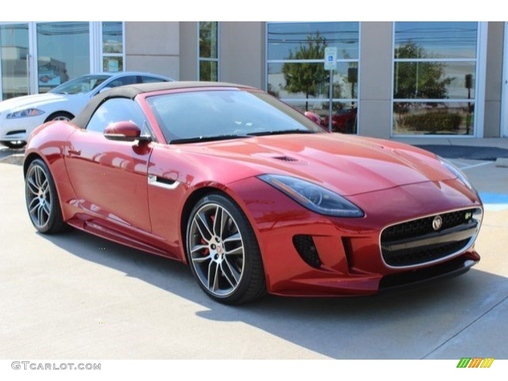 2016 F-TYPE R Convertible - Italian Racing Red Metallic / Jet photo #2