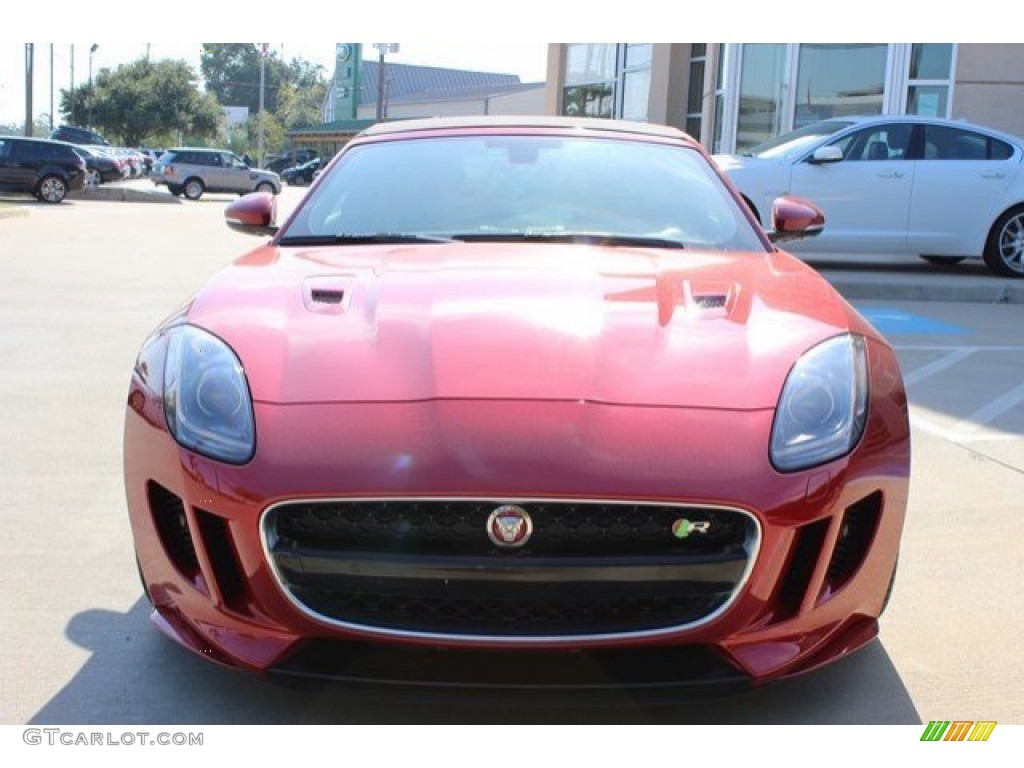 2016 F-TYPE R Convertible - Italian Racing Red Metallic / Jet photo #6