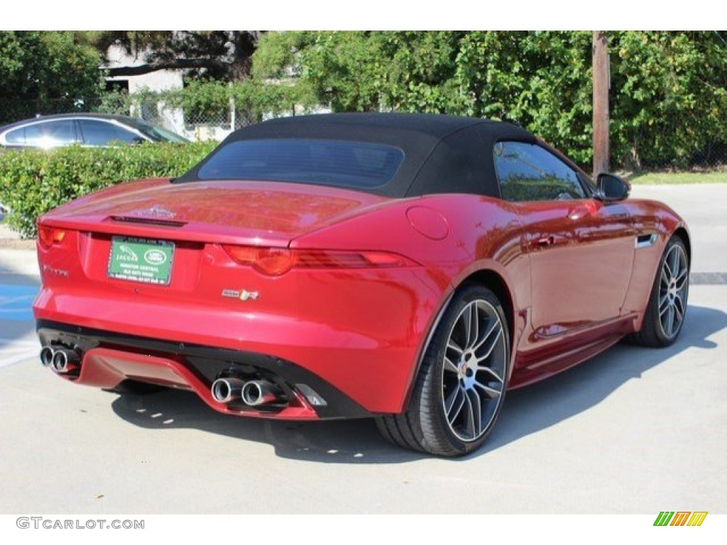 2016 F-TYPE R Convertible - Italian Racing Red Metallic / Jet photo #11