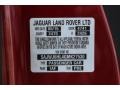 1AF: Italian Racing Red Metallic 2016 Jaguar F-TYPE R Convertible Color Code