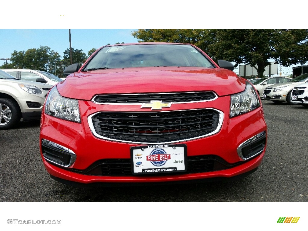 2016 Cruze Limited LS - Red Hot / Jet Black/Medium Titanium photo #2