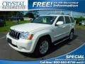 Stone White 2009 Jeep Grand Cherokee Limited 4x4