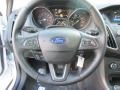 Charcoal Black 2015 Ford Focus SE Sedan Steering Wheel