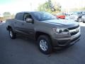 Brownstone Metallic 2016 Chevrolet Colorado WT Crew Cab 4x4 Exterior