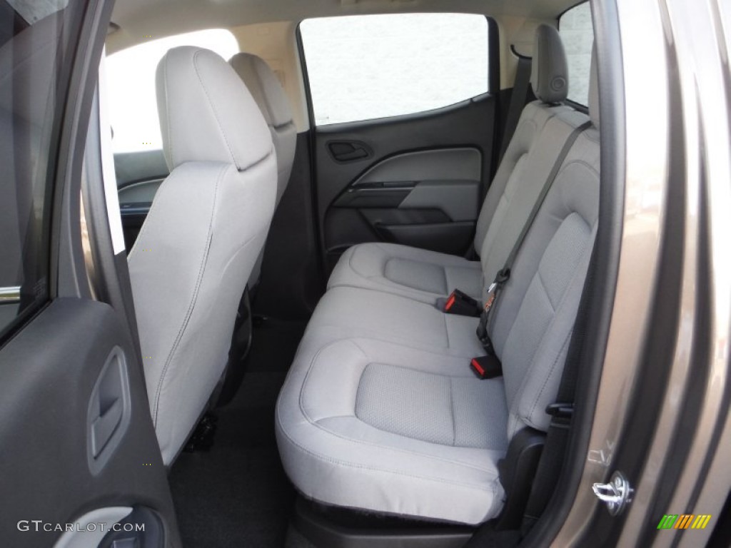 2016 Chevrolet Colorado WT Crew Cab 4x4 Rear Seat Photo #107754916