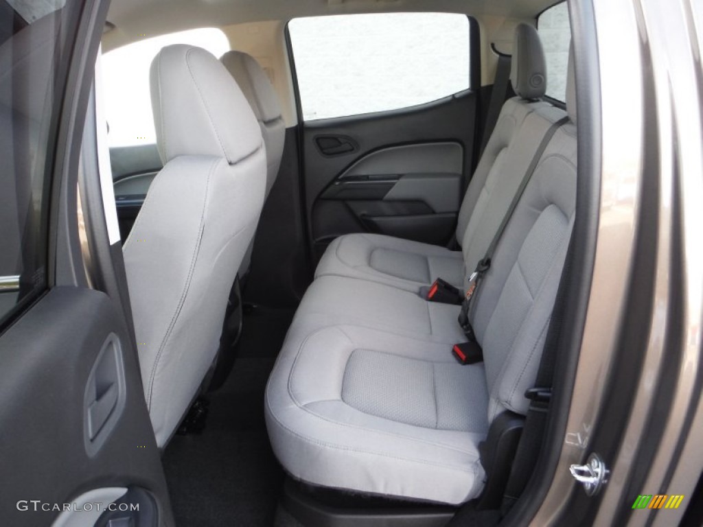 Jet Black/Dark Ash Interior 2016 Chevrolet Colorado WT Crew Cab 4x4 Photo #107754916