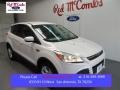 2016 White Platinum Metallic Ford Escape SE  photo #1