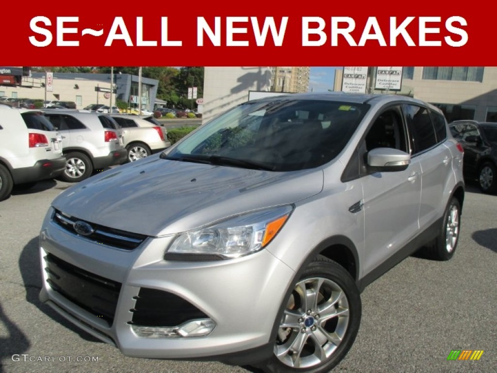 2013 Escape SEL 1.6L EcoBoost 4WD - Ingot Silver Metallic / Charcoal Black photo #1