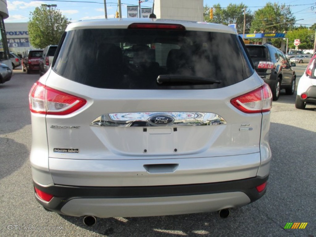 2013 Escape SEL 1.6L EcoBoost 4WD - Ingot Silver Metallic / Charcoal Black photo #5