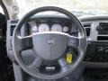 Medium Slate Gray 2006 Dodge Ram 1500 SRT-10 Quad Cab Steering Wheel