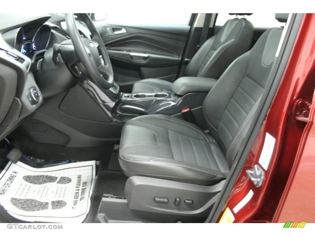 2013 Escape Titanium 2.0L EcoBoost 4WD - Ruby Red Metallic / Charcoal Black photo #19