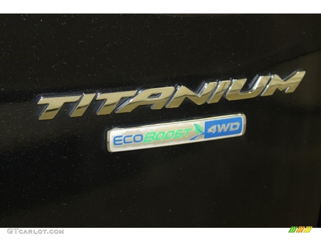 2014 Escape Titanium 2.0L EcoBoost 4WD - Tuxedo Black / Charcoal Black photo #8