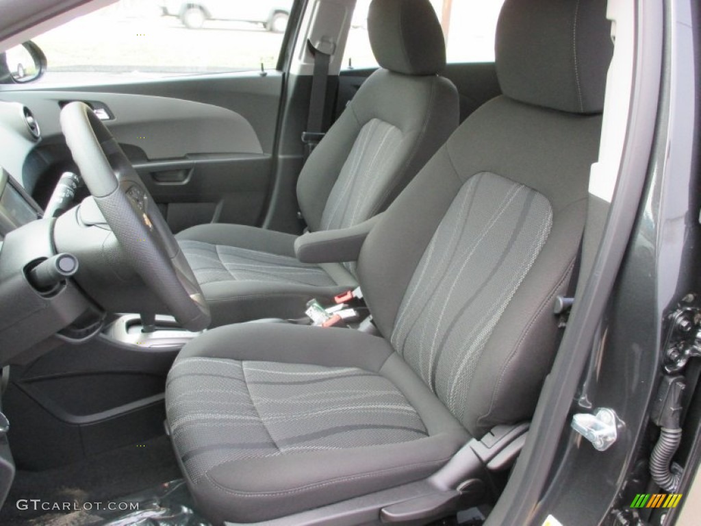 Jet Black/Dark Titanium Interior 2016 Chevrolet Sonic LT Hatchback Photo #107758712