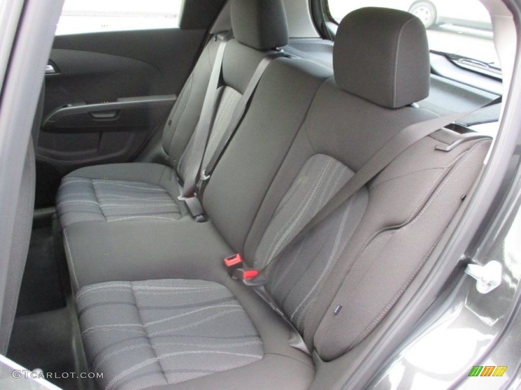 2016 Chevrolet Sonic LT Hatchback Rear Seat Photo #107758730