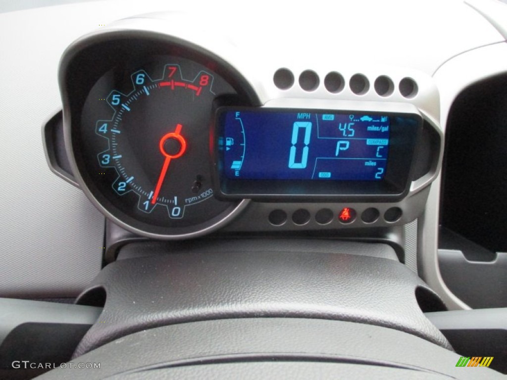 2016 Chevrolet Sonic LT Hatchback Gauges Photo #107758844