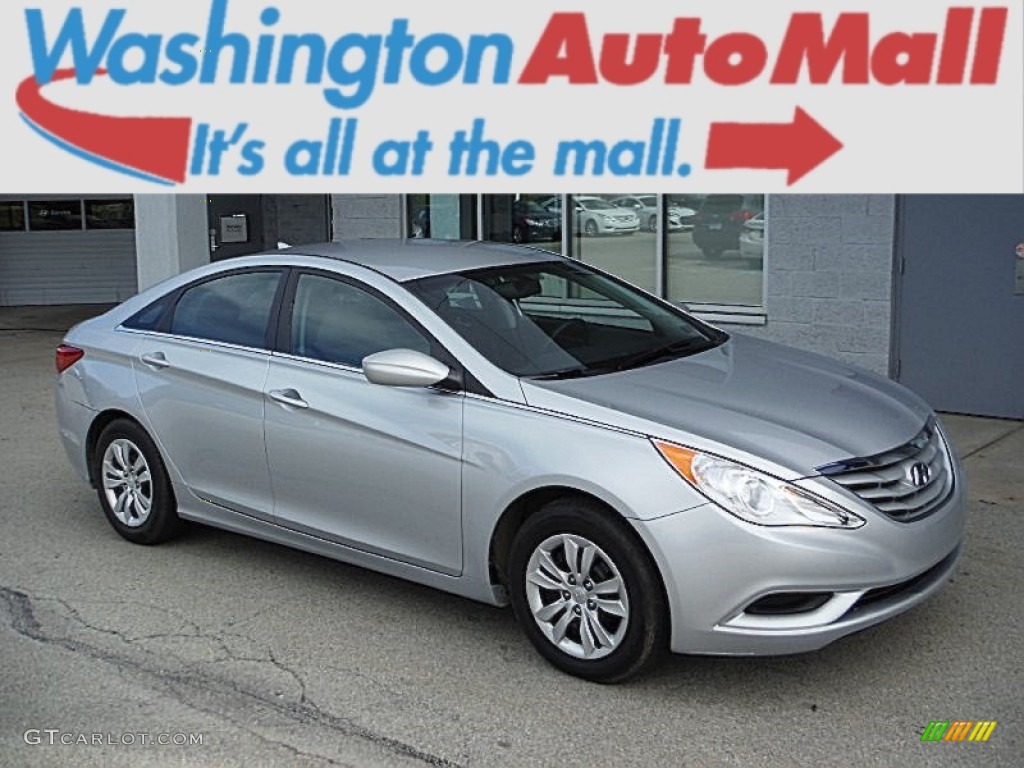 2012 Sonata GLS - Radiant Silver / Gray photo #1